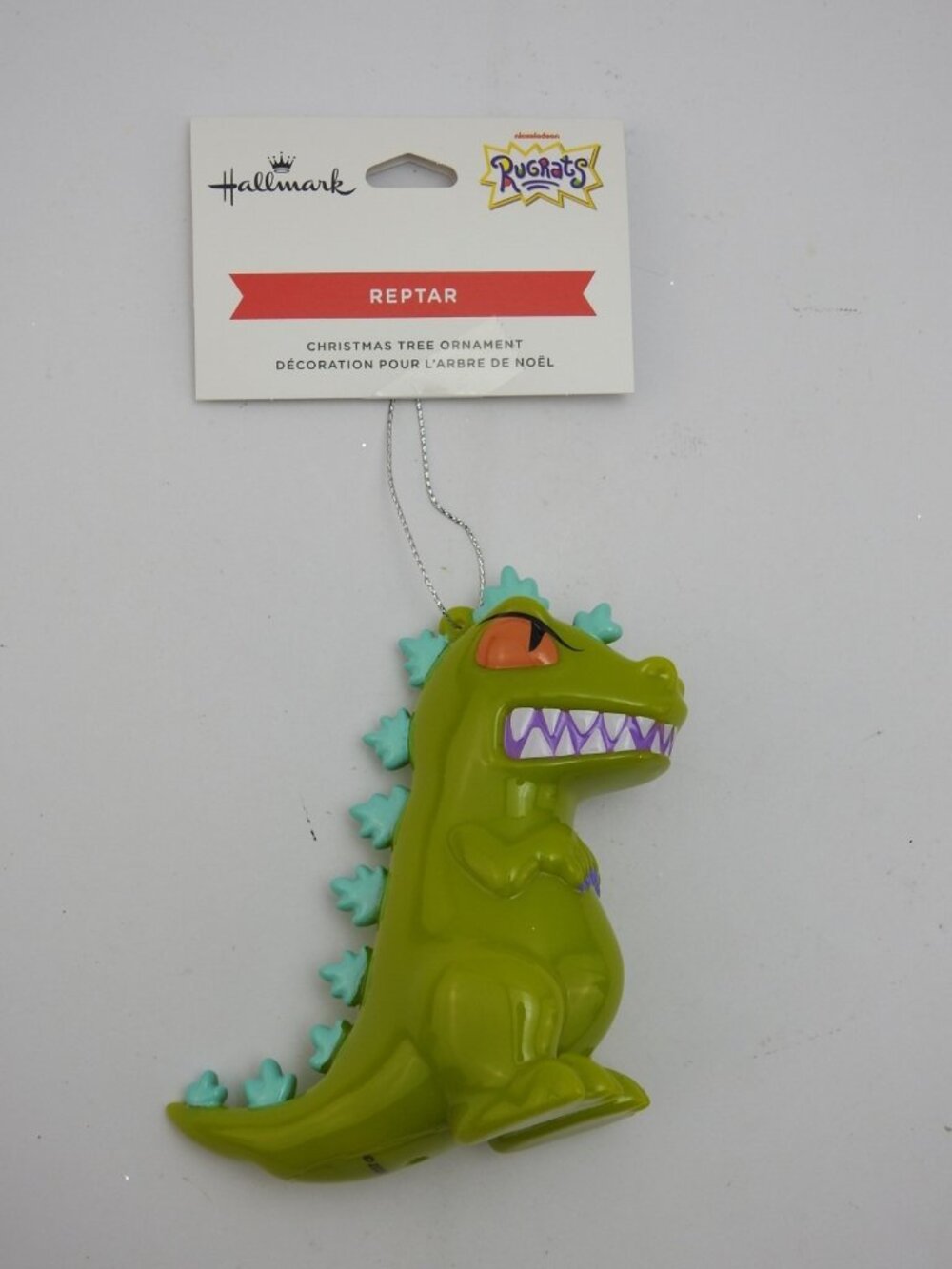 Hallmark Nickelodeon Rugrats Reptar Christmas Ornament 3.75" Dinosaur New